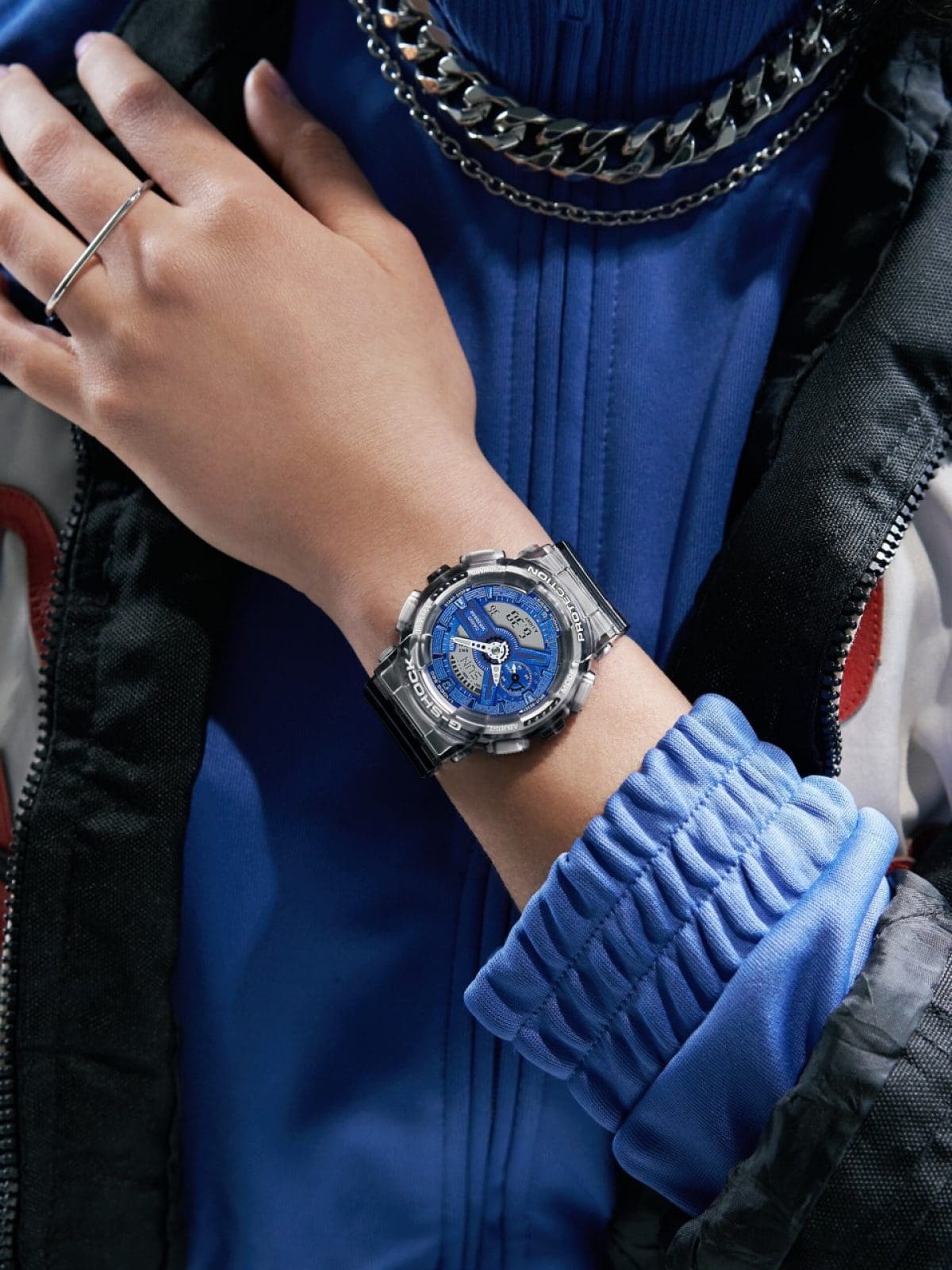 G-SHOCK GMA-S110TB-8A 手錶 灰色 #5