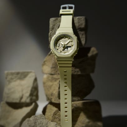 G-SHOCK GMA-S2100BA-3A 手錶 綠色 #5