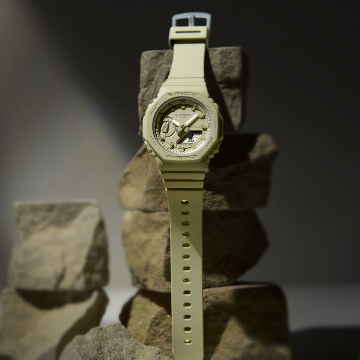 G-SHOCK GMA-S2100BA-3A 手錶 綠色 #5