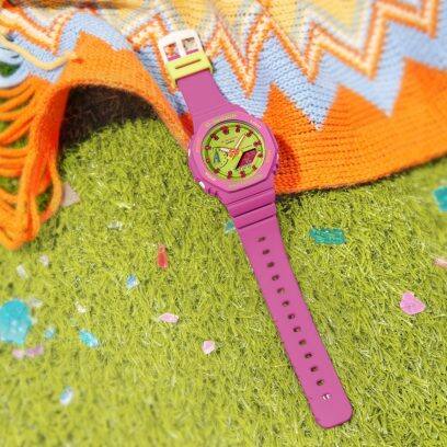 G-SHOCK GMA-S2100BS-4A 手錶 粉紅色 #5