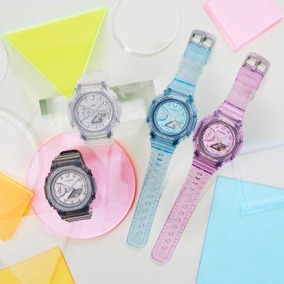 自左起：GMA-S2100SK-1A、GMA-S2100SK-7A、GMA-S2100SK-2A、GMA-S2100SK-4A #6