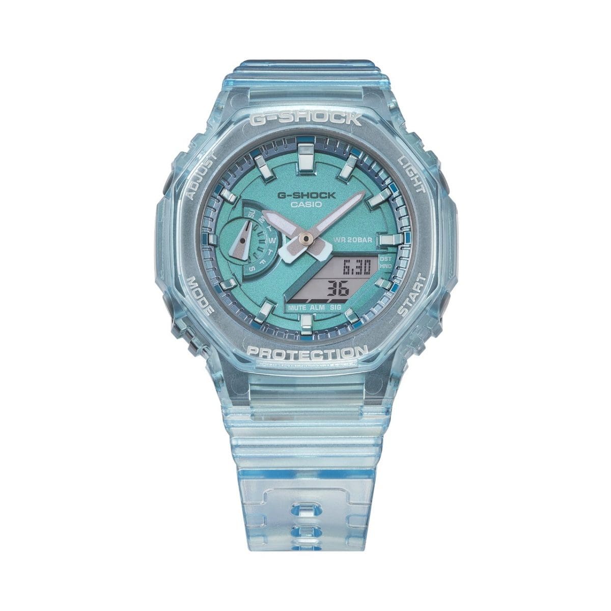G-SHOCK GMA-S2100SK-2A 手錶 藍色、淺藍色 #3