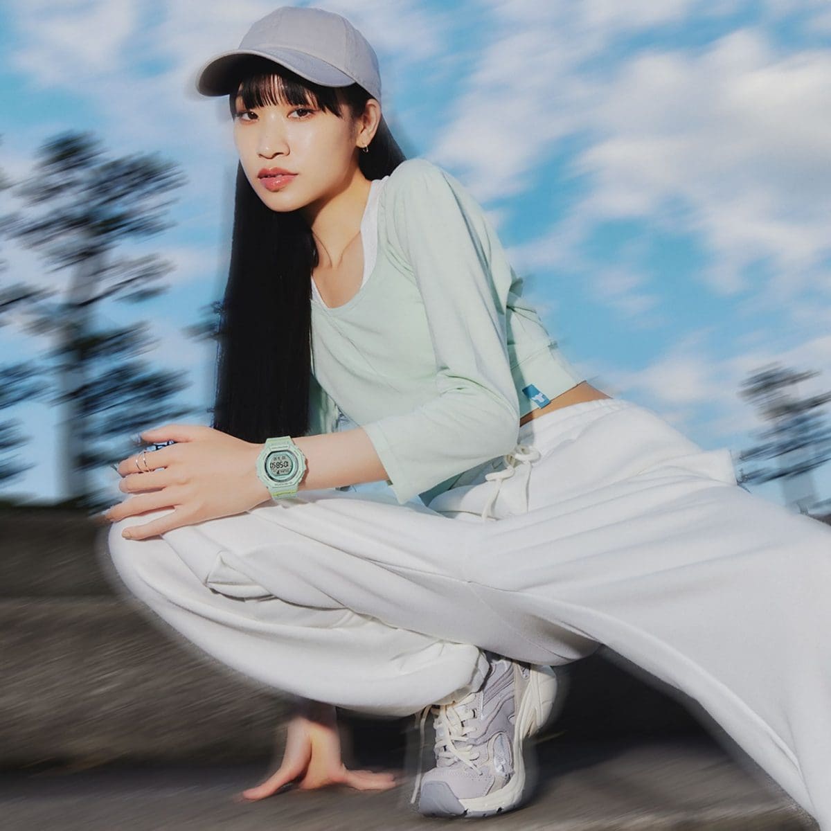 G-SHOCK GMD-B300-3 手錶 綠色 #10