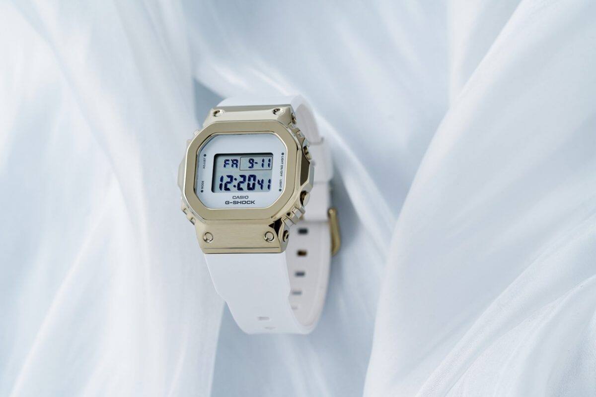 G-SHOCK GM-S5600G-7 手錶 金色 #5