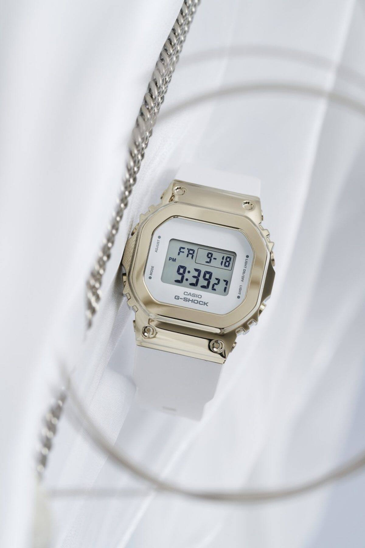 G-SHOCK GM-S5600G-7 手錶 金色 #6