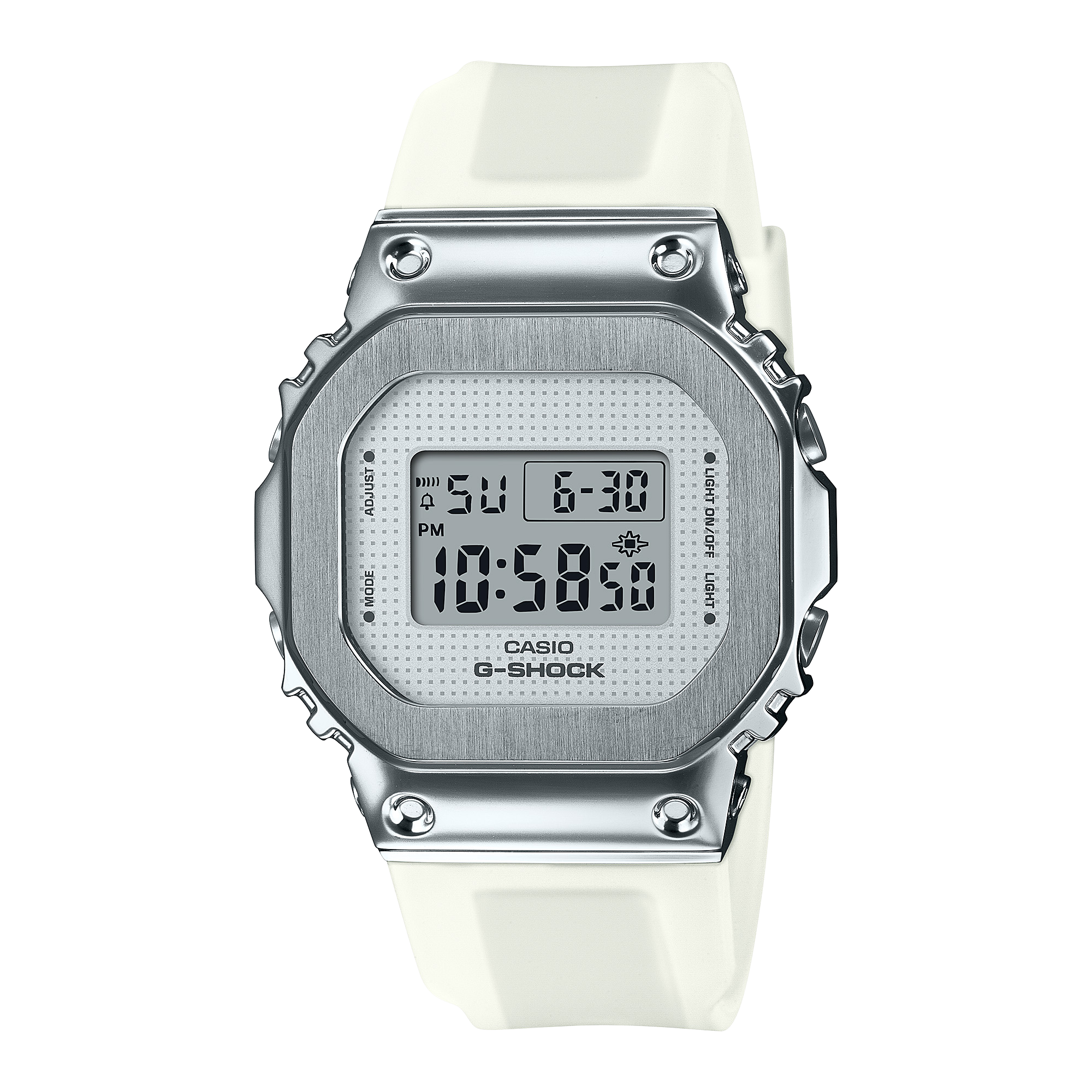G-SHOCK ジーショック CASIO カシオ 腕時計 GM-S5600SK-7 デジタル クリアスケルトン メタル スクエア クォーツ シルバー 未使用 GM-S5600SK-7 | CASIO