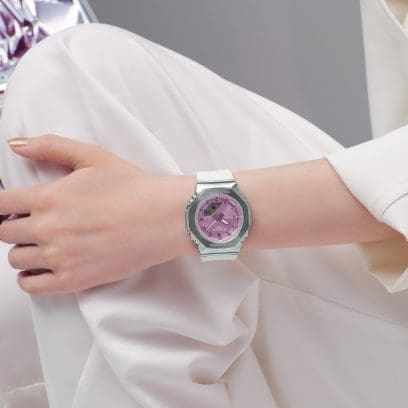 G-SHOCK GM-S2110-7A6 手錶 銀色 #2