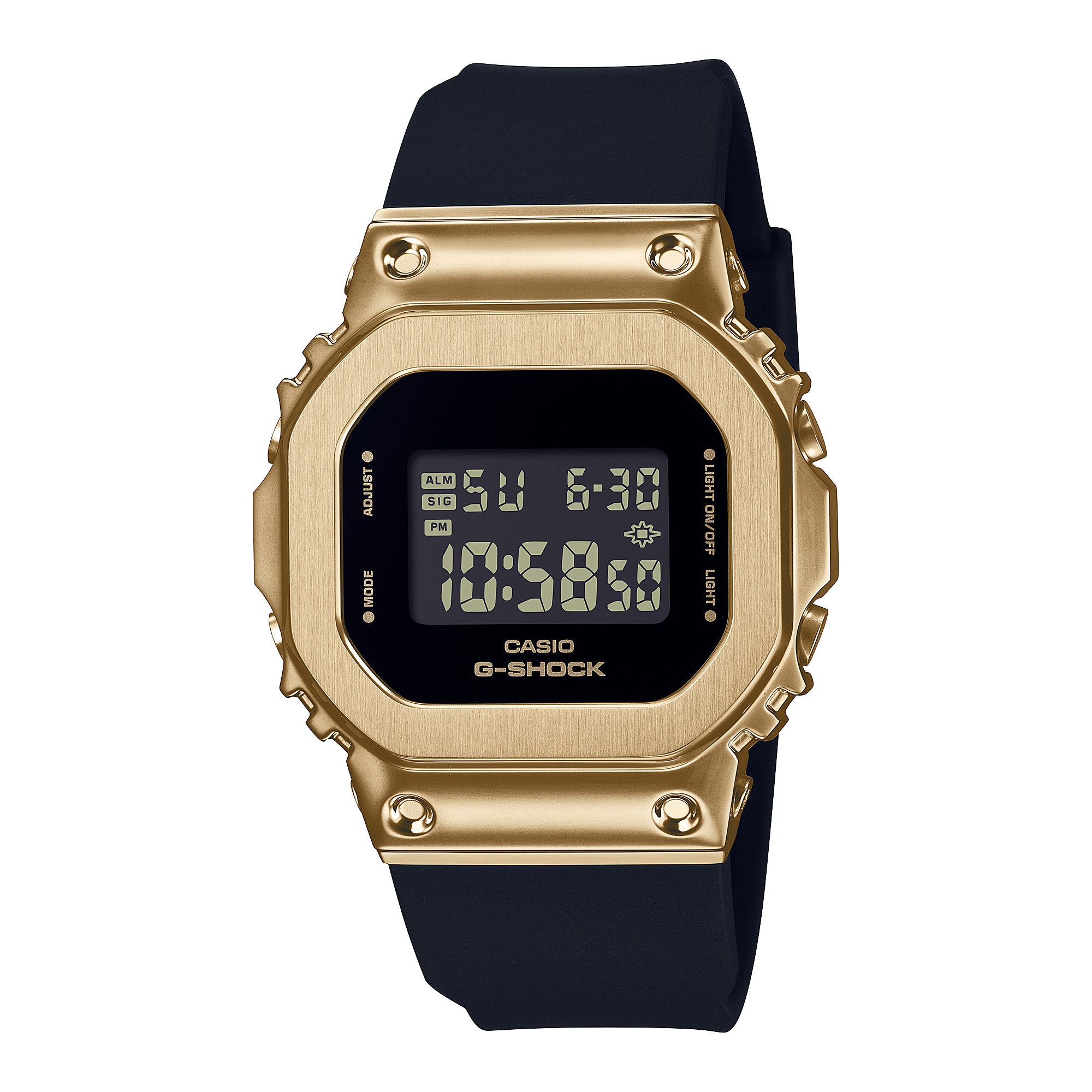 G-SHOCK WOMAN 5600 GOLD腕時計GM-S5600GB GM-S5600GB-1 | CASIO