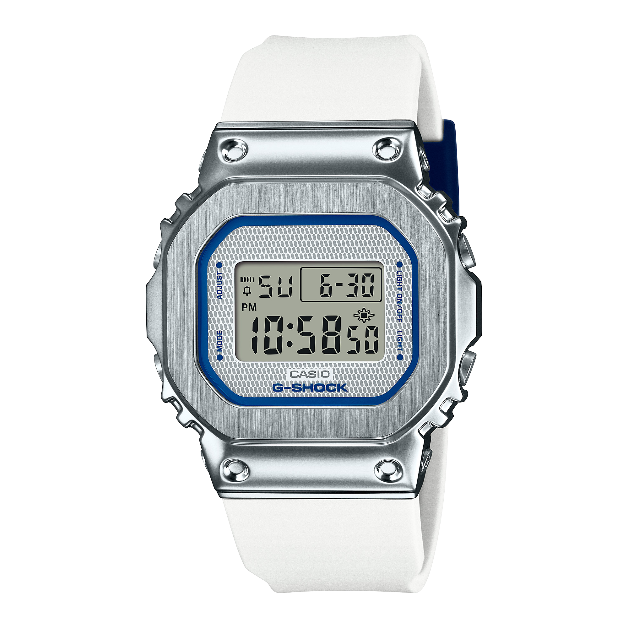 【ホワイト×メタルベゼル】G-SHOCK GM-S5600LC-7JF GM-S5600LC-7.png