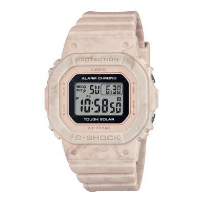 【CASIO】BABY-G BGD-565-4JF Casio Baby-G BGD-565-4 Resin Strap Women Watch Pink Beige