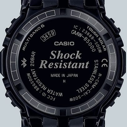 G-SHOCK GMW-B5000CS-1 手錶 黑色 #5