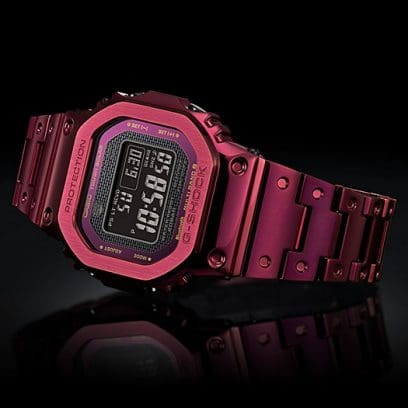 G-SHOCK GMW-B5000RD-4 手錶 紅色 #3