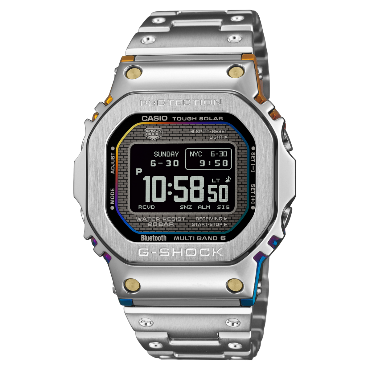 G-SHOCK GMW-BZ5000RC-1 手錶 銀色 #1