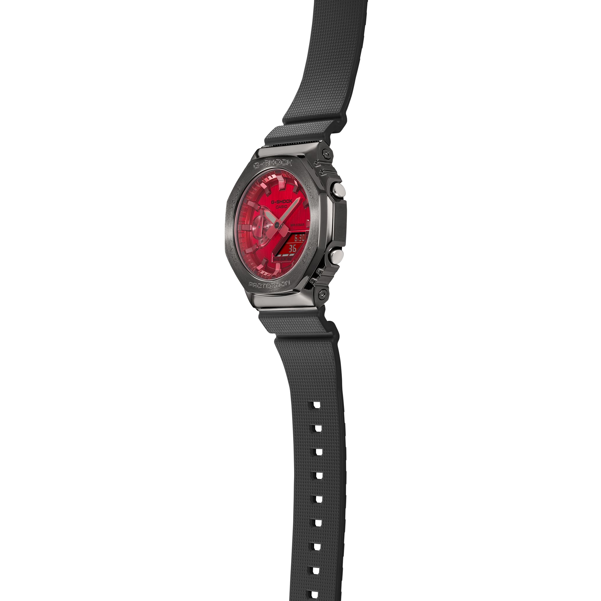 CASIO G-SHOCK GM-2100B-4AJF メタルレッド Casio G-Shock Quartz Diver's Red GM-2100B-4A 200M Men's Watch | eBay