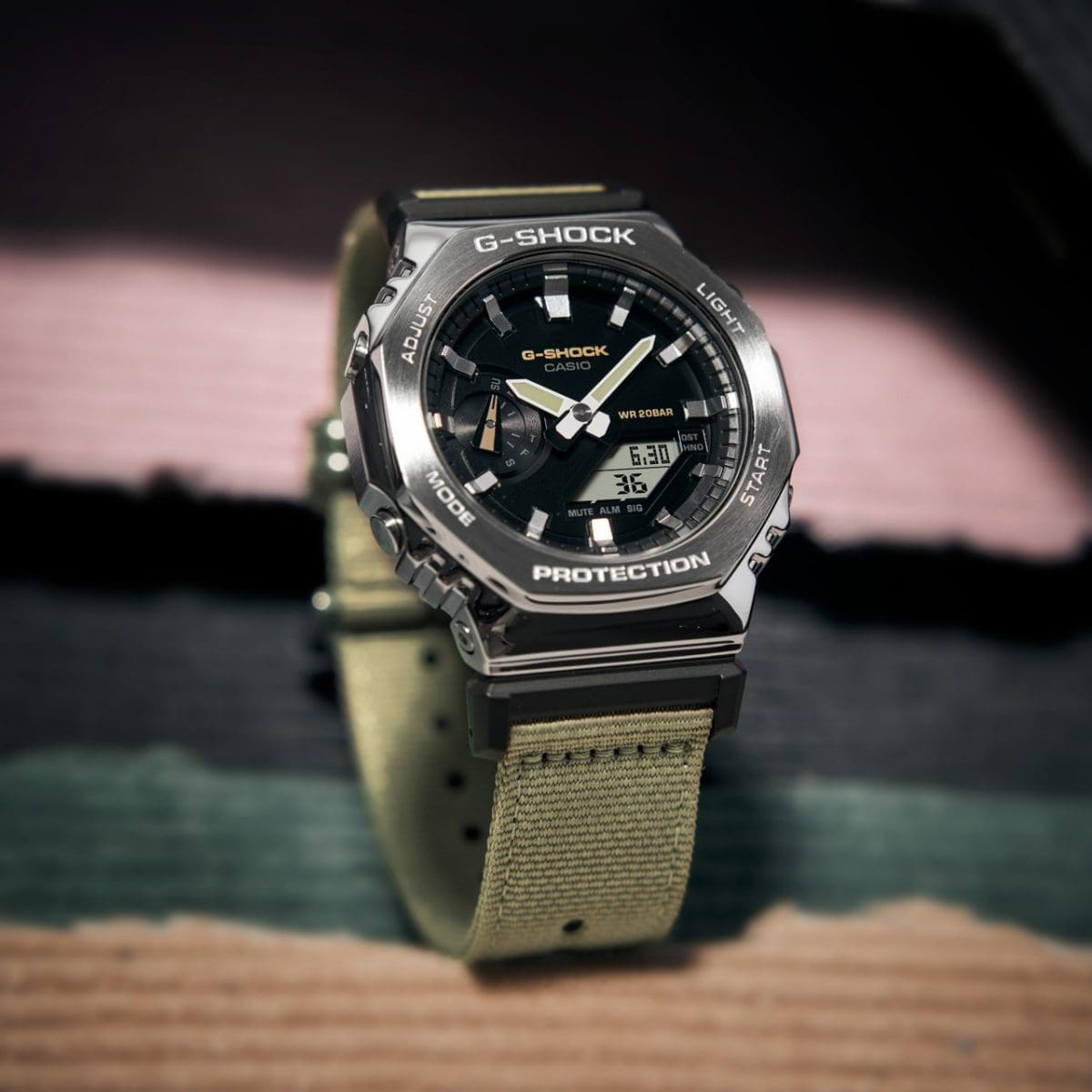 G-SHOCK GM-2100C-5A 手錶 銀色 #13