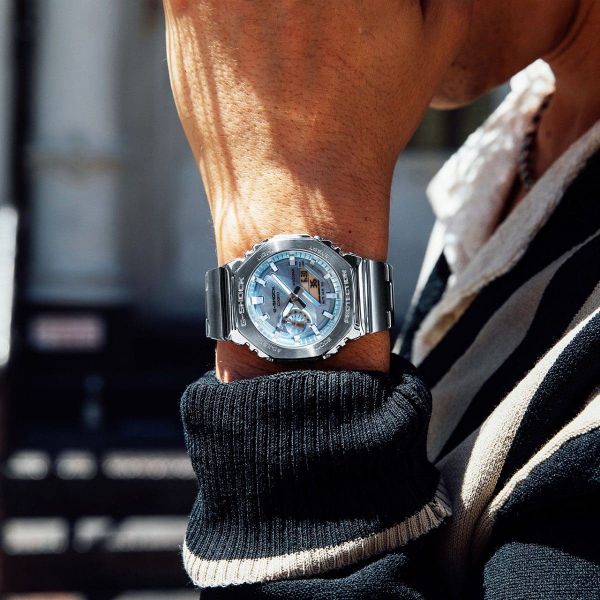 G-SHOCK GM-2110D-2A 手錶 銀色 #2