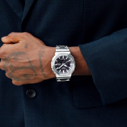 G-SHOCK GM-B2100SD-1A 手錶 銀色 #9