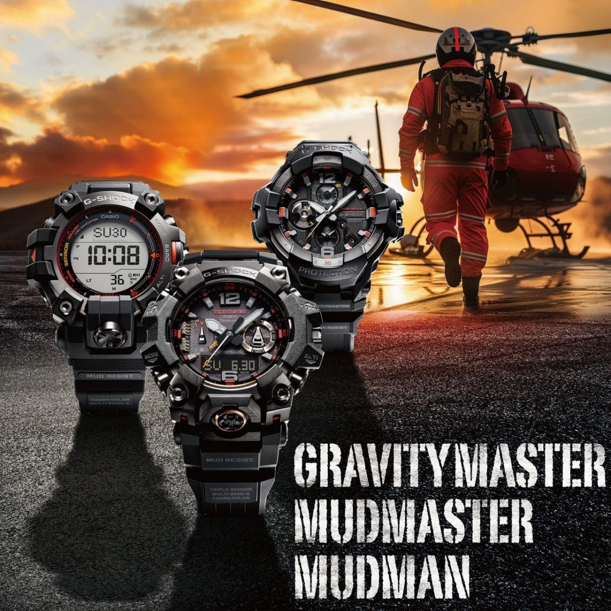 自左起：GW-9500MEC-1、GWG-B1000EC-1A、GR-B300EC-1A #2