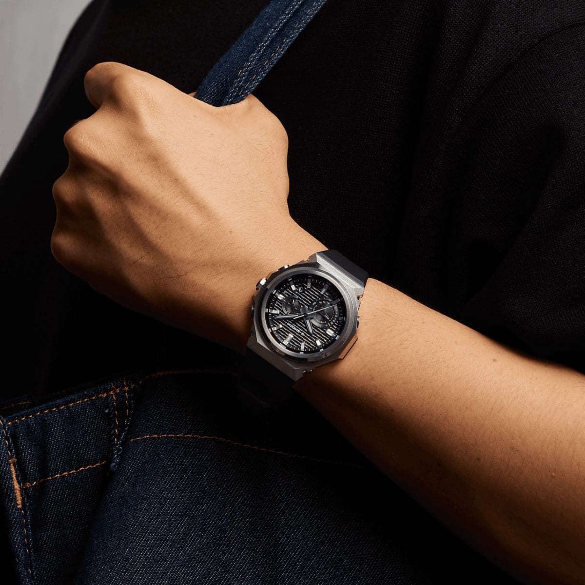 G-SHOCK GST-B1000-1A 手錶 銀色 #11
