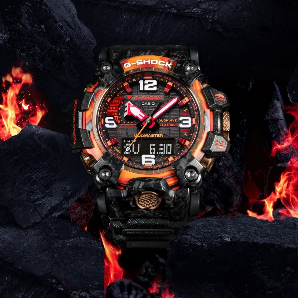 G-SHOCK GWG-2040FR-1A 手錶 多色設計 #10