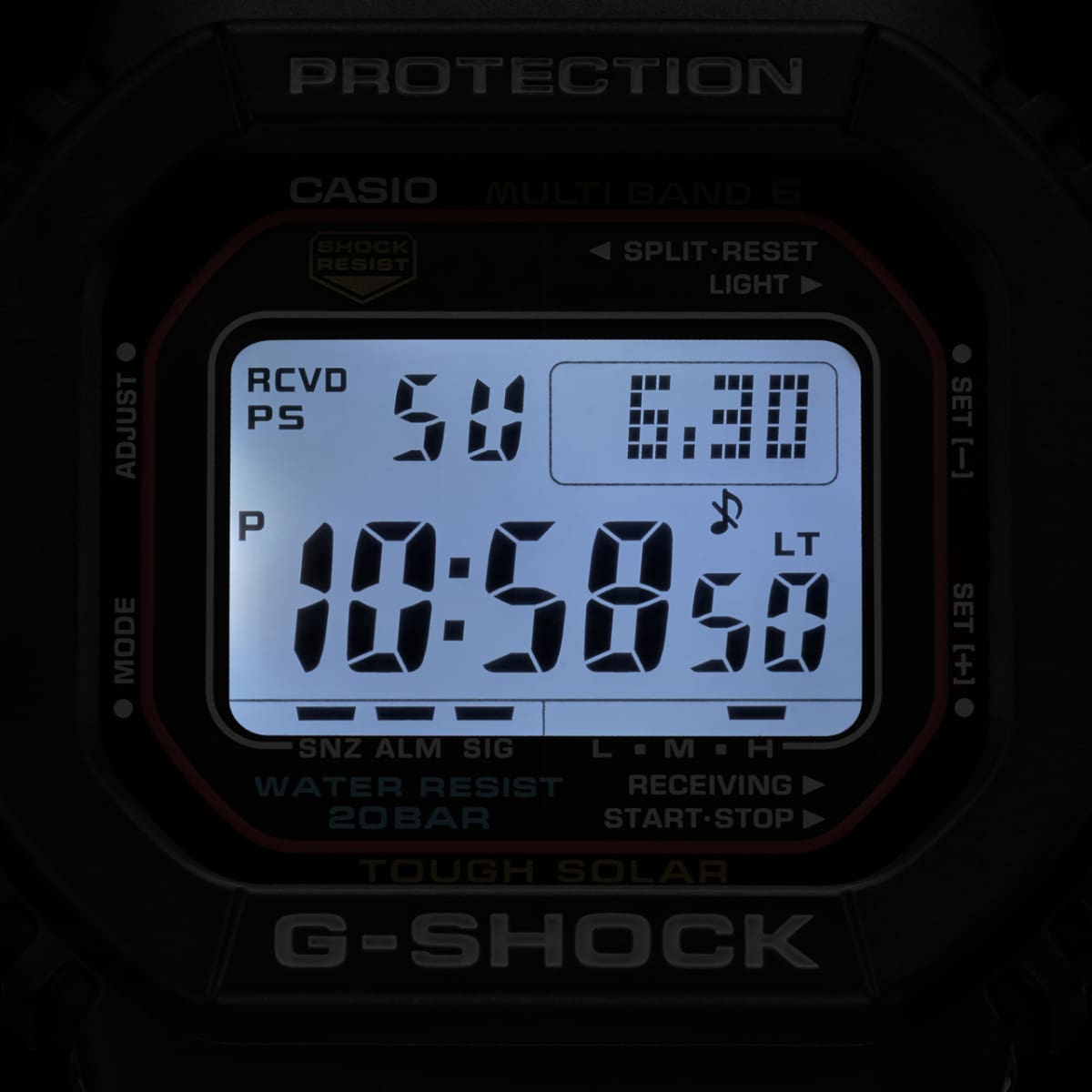 G-SHOCK GW-M5610U-1 手錶 黑色 #7