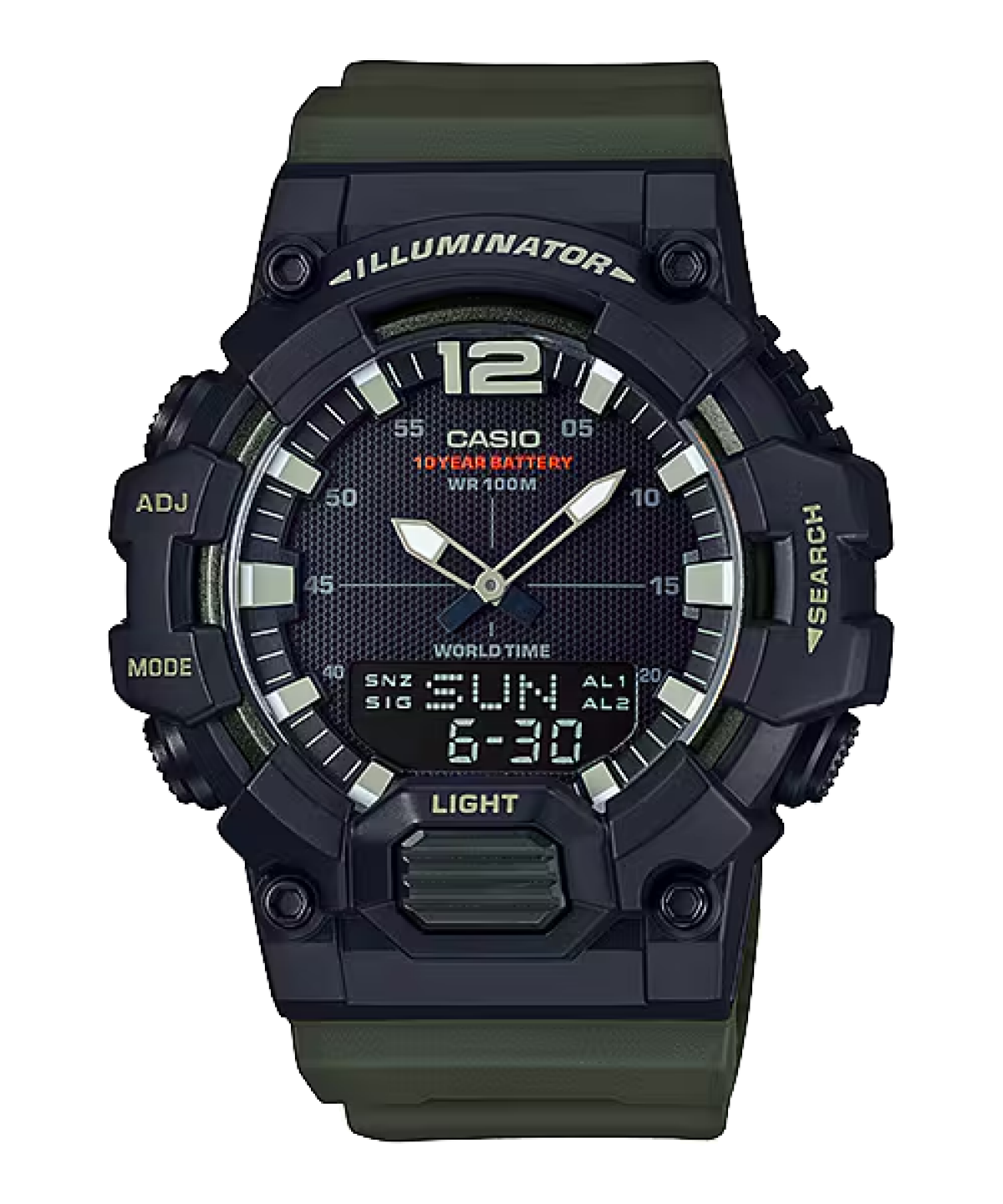 CASIO HDC-700-3AV 手錶 黑色 #1