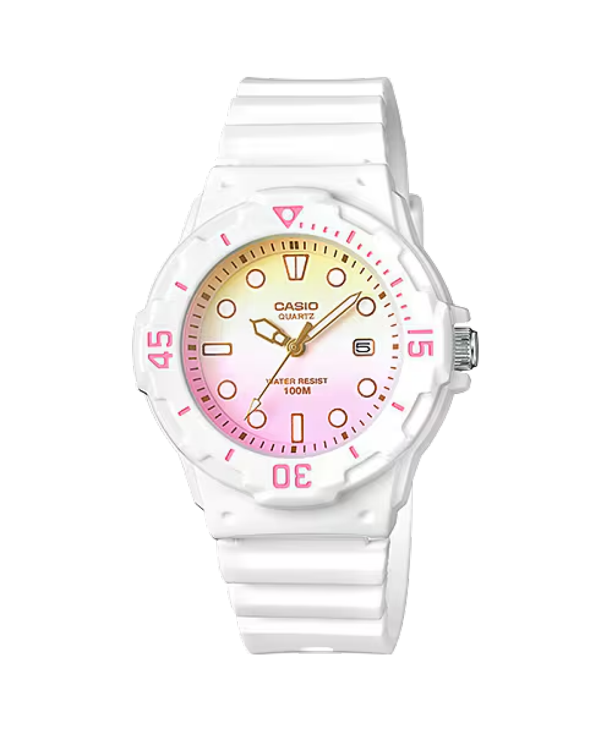 CASIO LRW-200H-4E2V 手錶 白色 #1