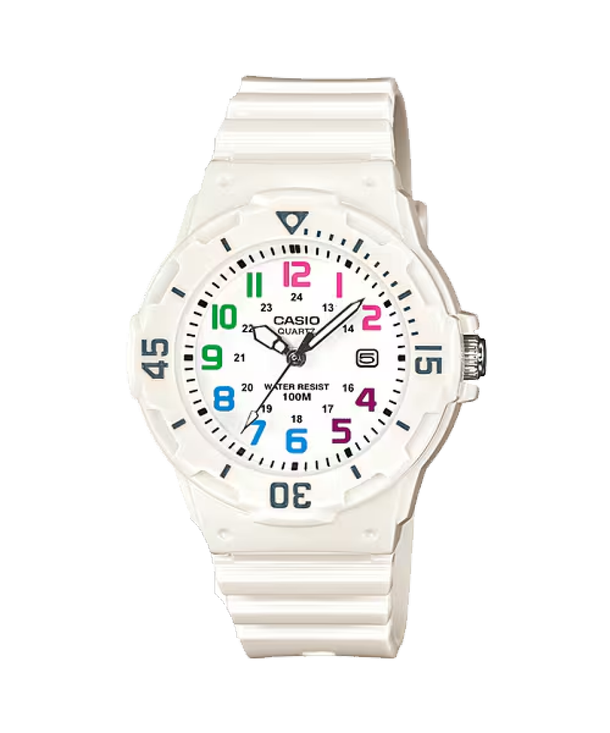CASIO LRW-200H-7BV 手錶 白色 #1
