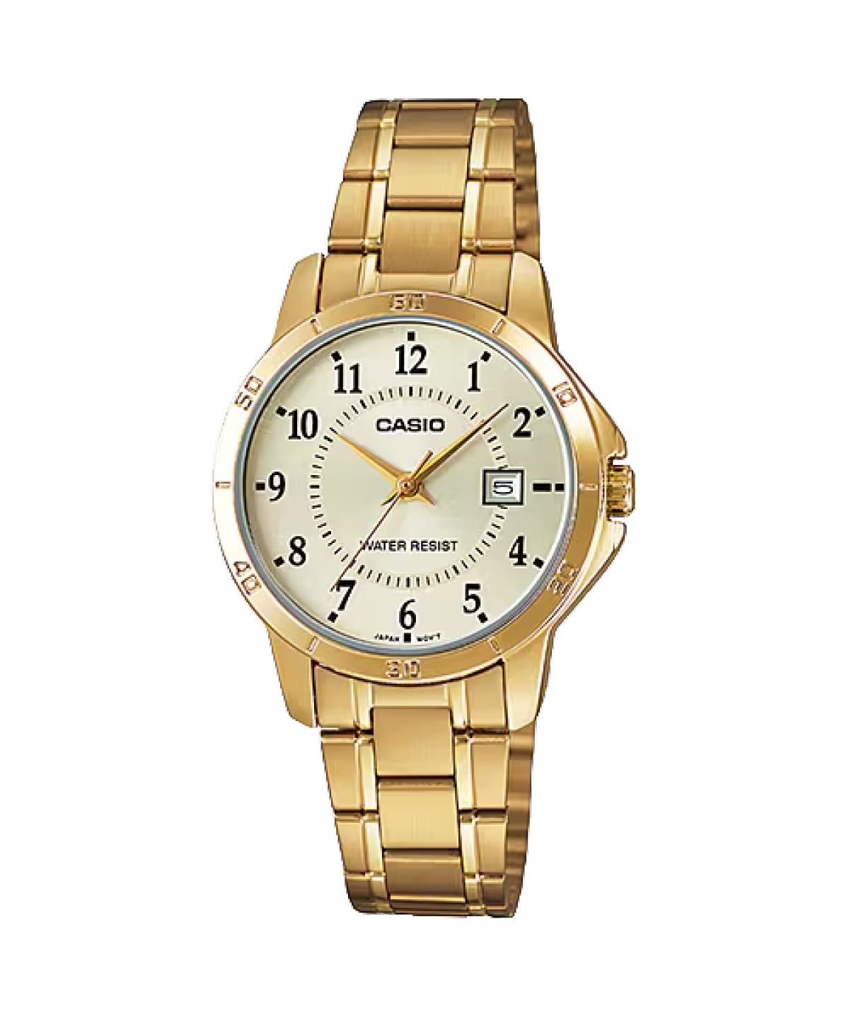 CASIO LTP-V004G-9B 手錶 金色 #1