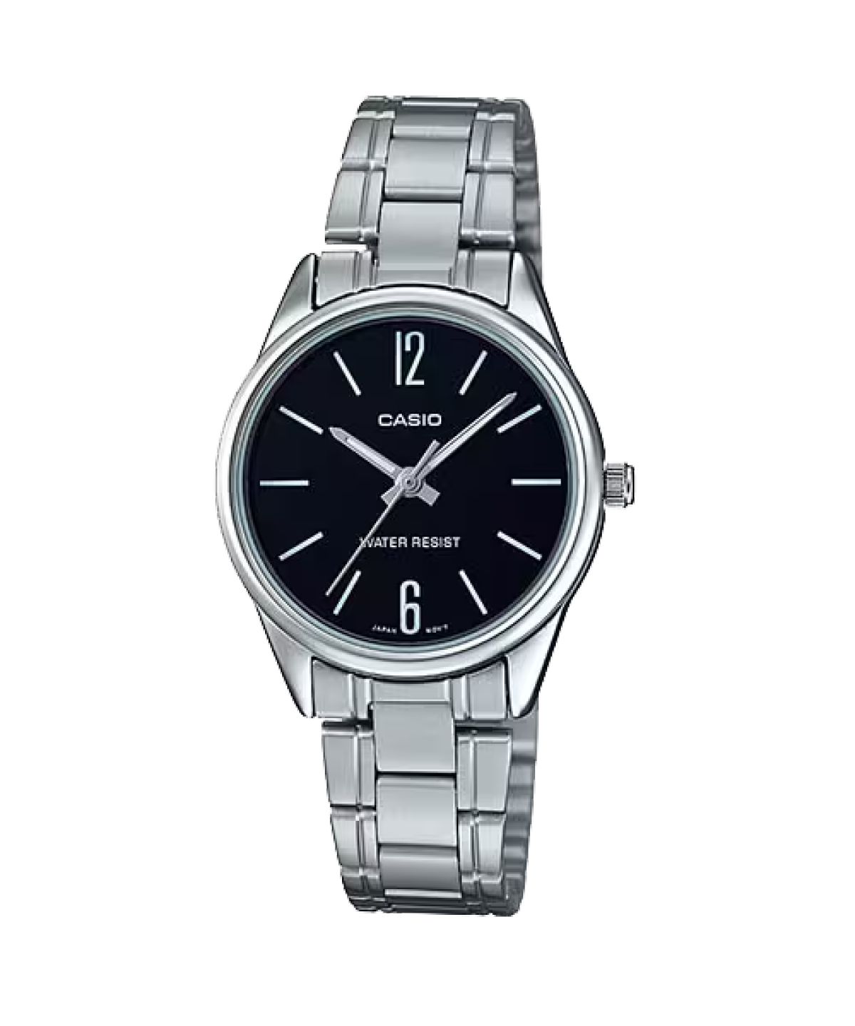 CASIO LTP-V005D-1B 手錶 銀色 #1