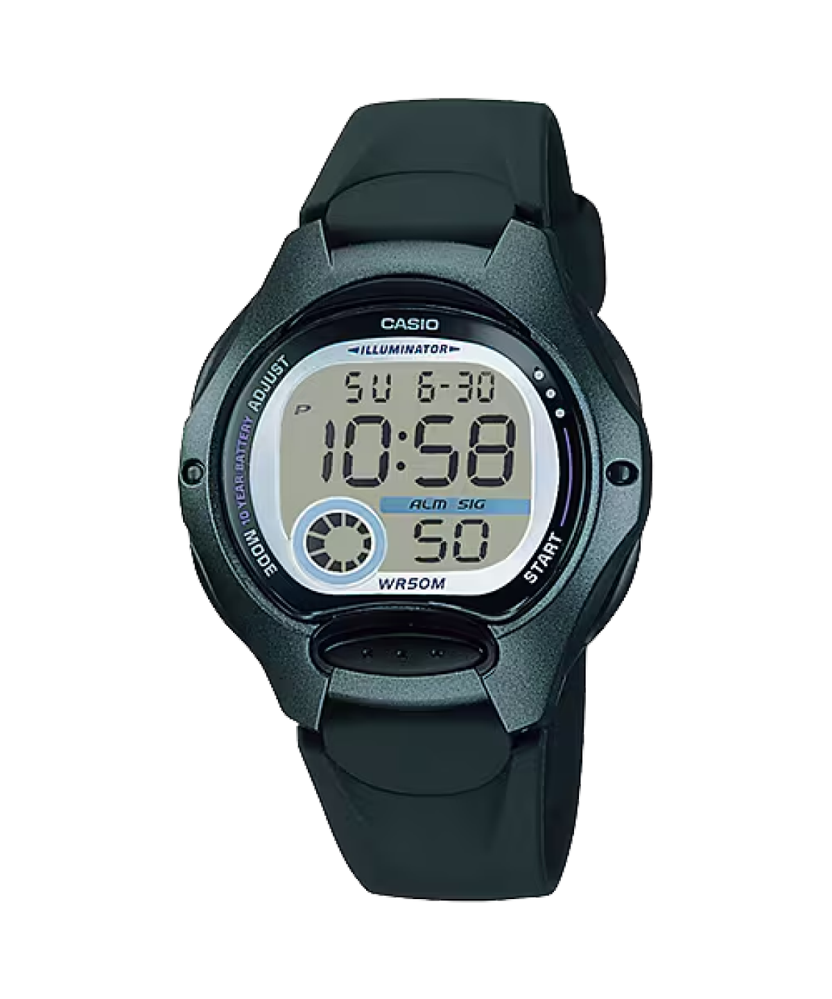 CASIO LW-200-1BV 手錶 黑色 #1