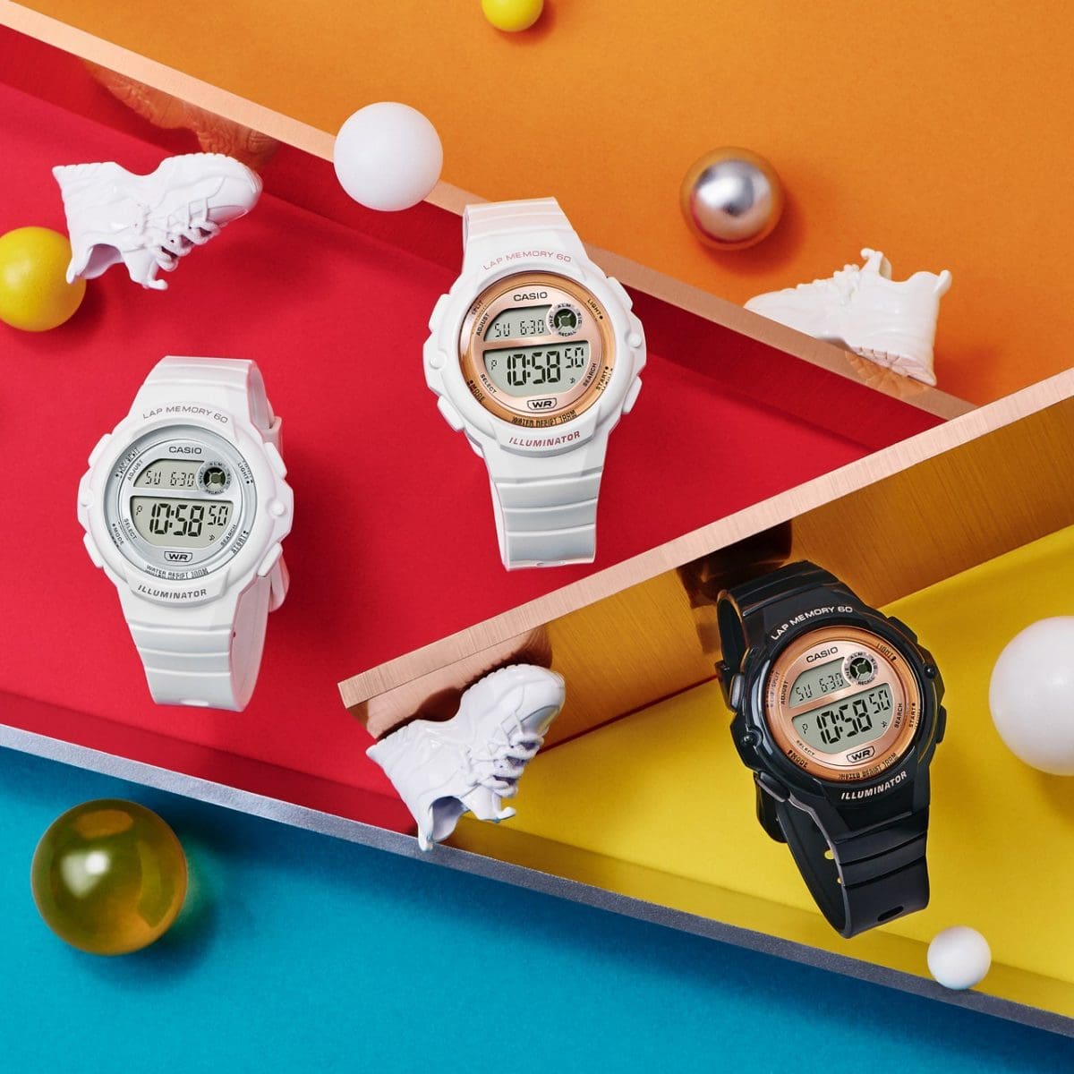 From left: LWS-1200H-7A1V, LWS-1200H-7A2V, LWS-1200H-1AV #2