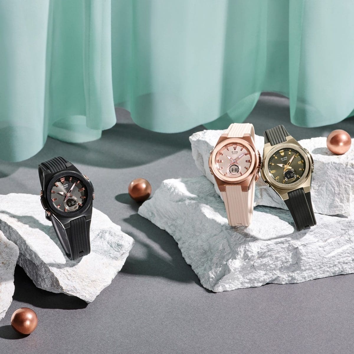 From left: MSG-C150G-1A, MSG-C150G-4A, MSG-C150G-3A #3