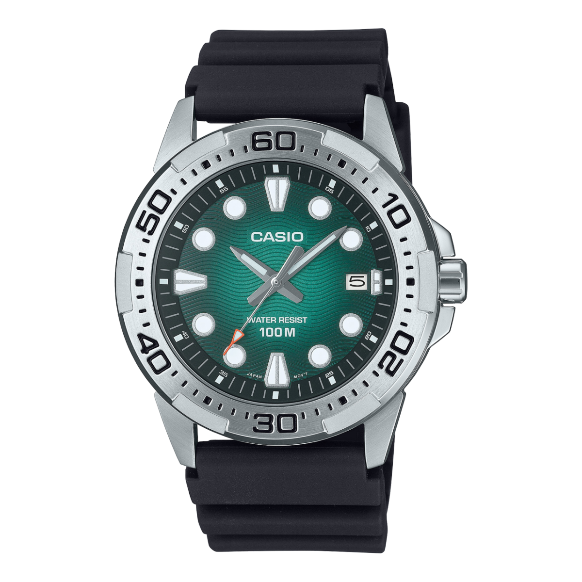 CASIO MTD-140-3AV 手錶 銀色 #1