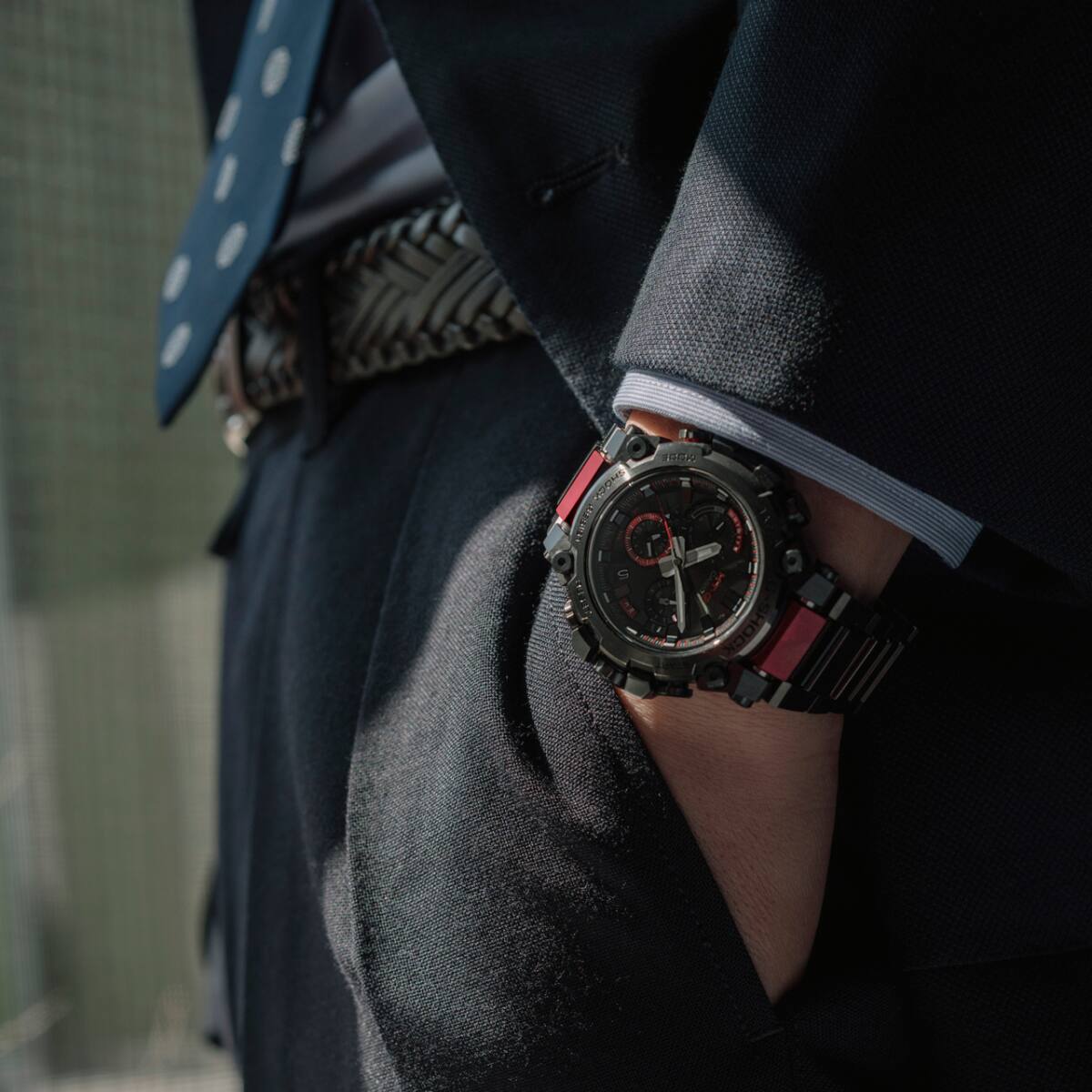 G-SHOCK MTG-B3000BD-1A 手錶 黑色 #9