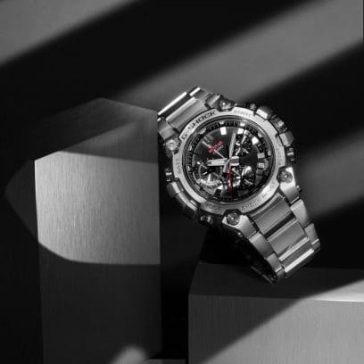 G-SHOCK MTG-B3000D-1A 手錶 銀色 #9