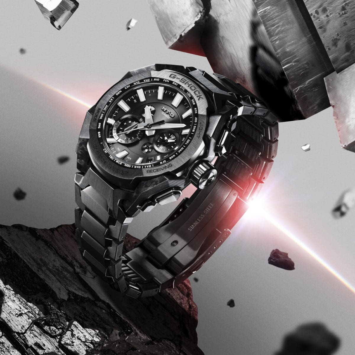 G-SHOCK MTG-B4000BD-1A 手錶 黑色 #2