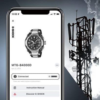 MTG-B4000BD-1A 太陽能計時功能搭配無線電控制與 Bluetooth® 連線  * 圖片中的型號為 MTG-B4000D-1A。 #8