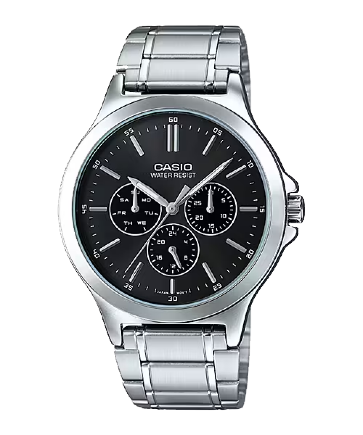 CASIO MTP-V300D-1A 手錶 銀色 #1