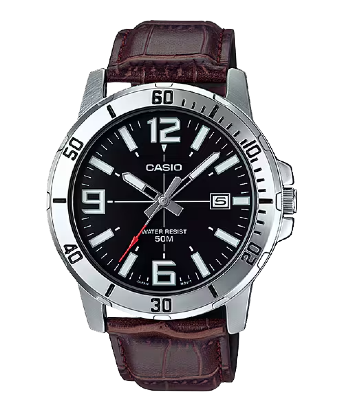 CASIO MTP-VD01L-1BV 手錶 銀色 #1