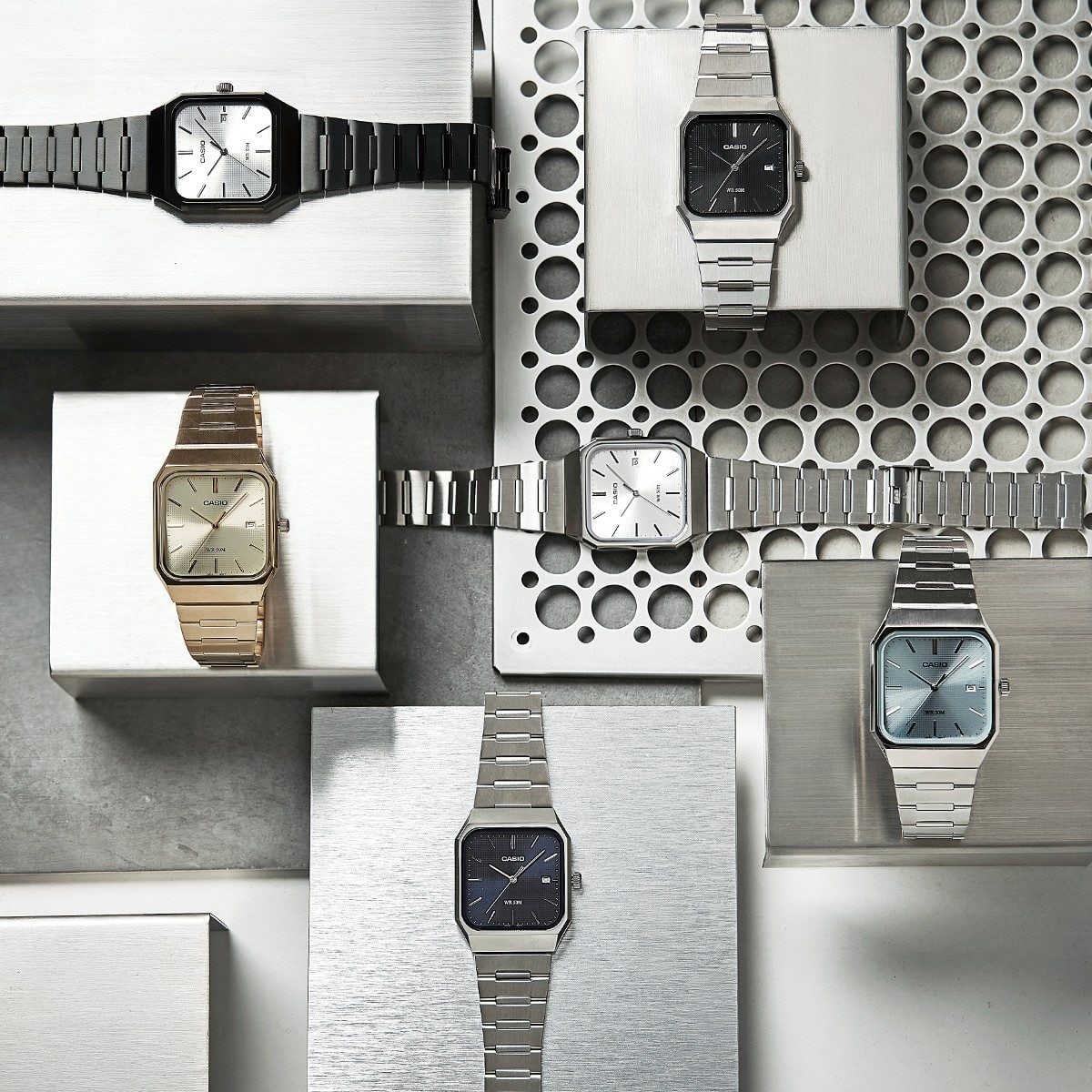 CASIO MTP-B185G-9AV 手錶 金色 #3