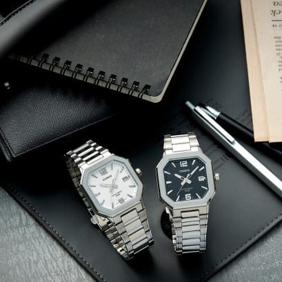 CASIO MTP-B195D-7AV 手錶 銀色 #2