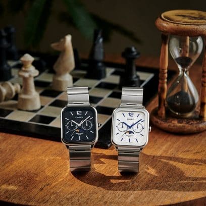 CASIO MTP-M305D-1AV 手錶 銀色 #2
