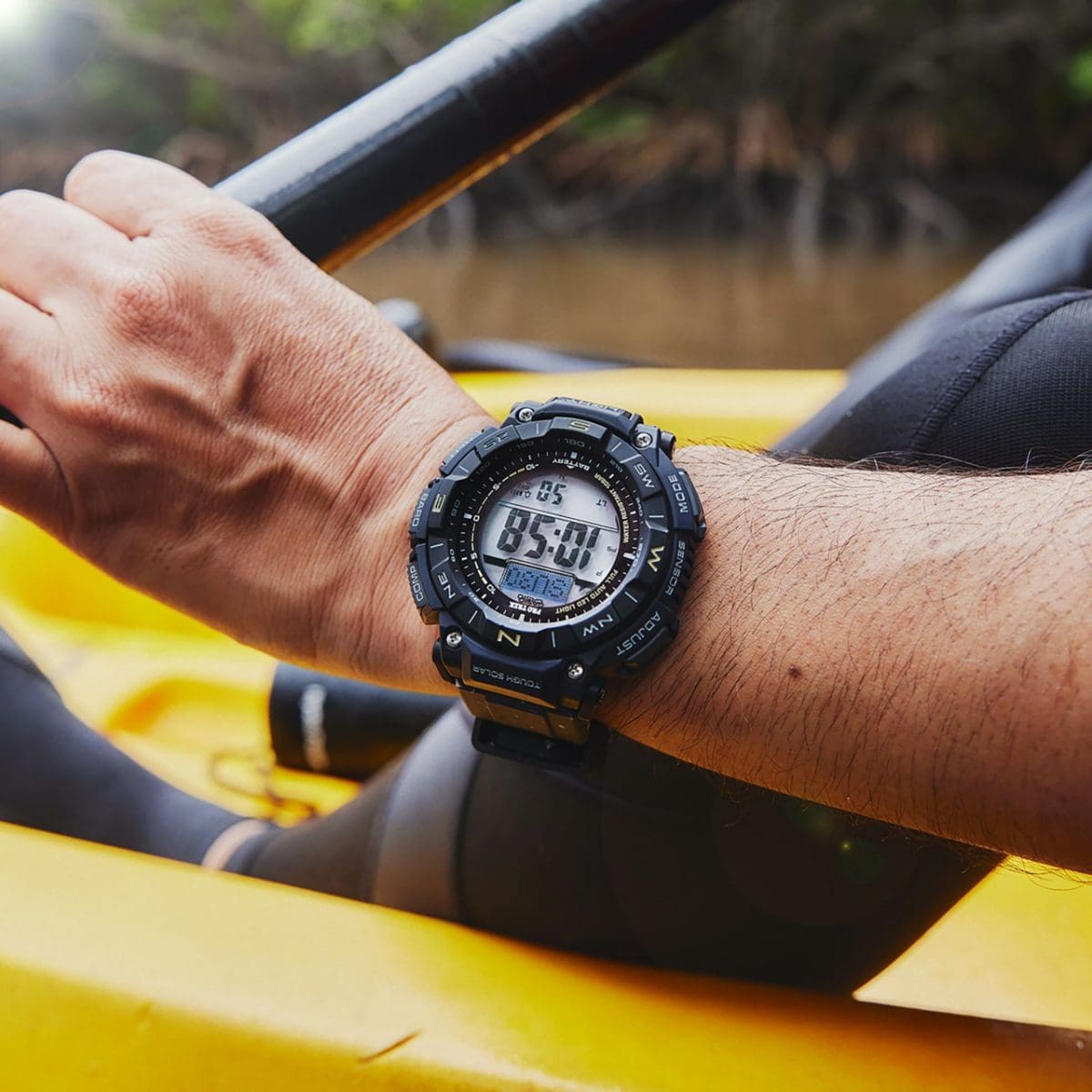 PRO TREK PRG-340SC-2 手錶 黑色 #15