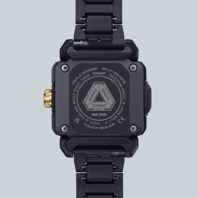 PRW-6900ZE-1 紀念 Casio 手錶 50 週年的特殊背蓋設計 #3