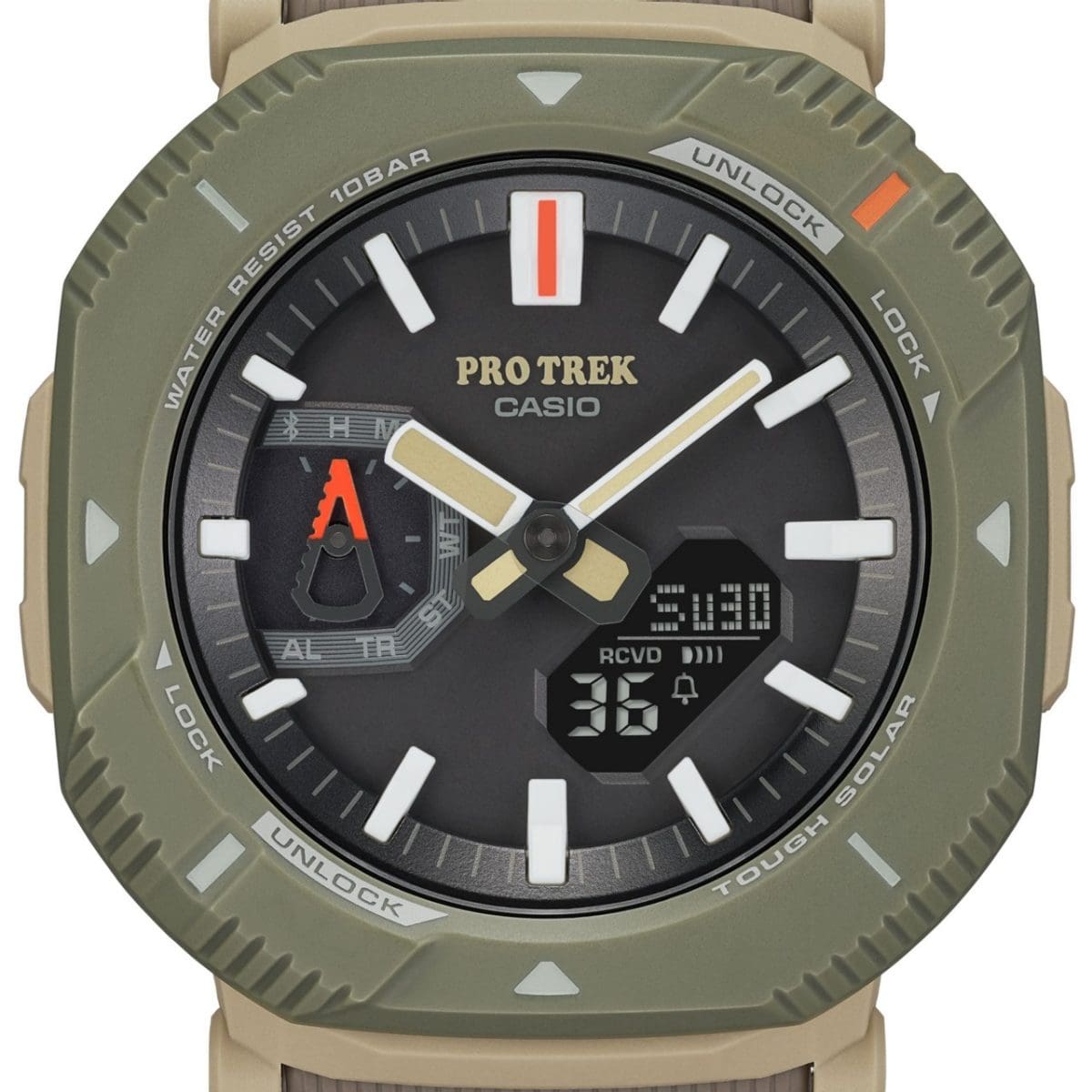 PRO TREK PRJ-B001-5 手錶 綠色 #4