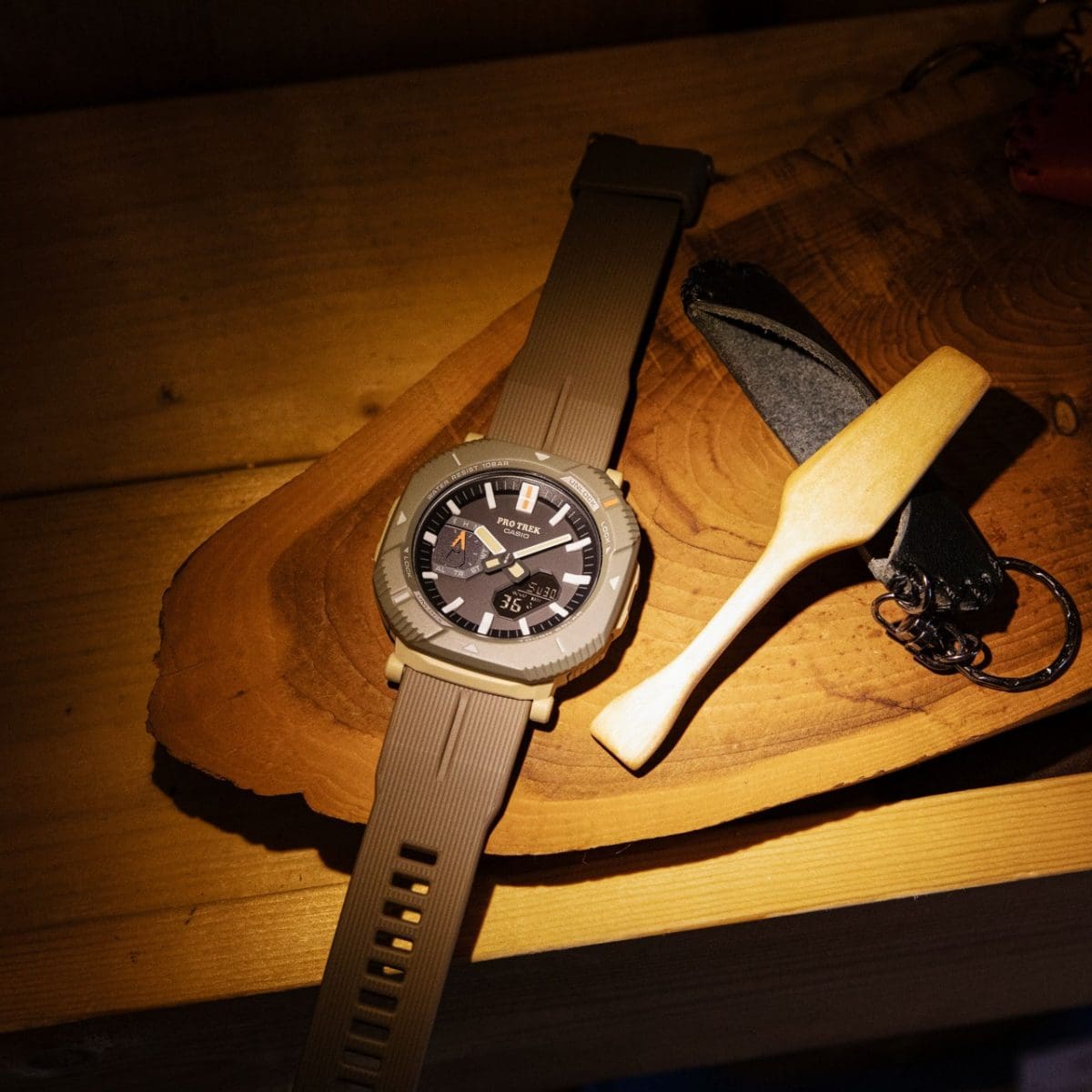 PRO TREK PRJ-B001-5 手錶 綠色 #9