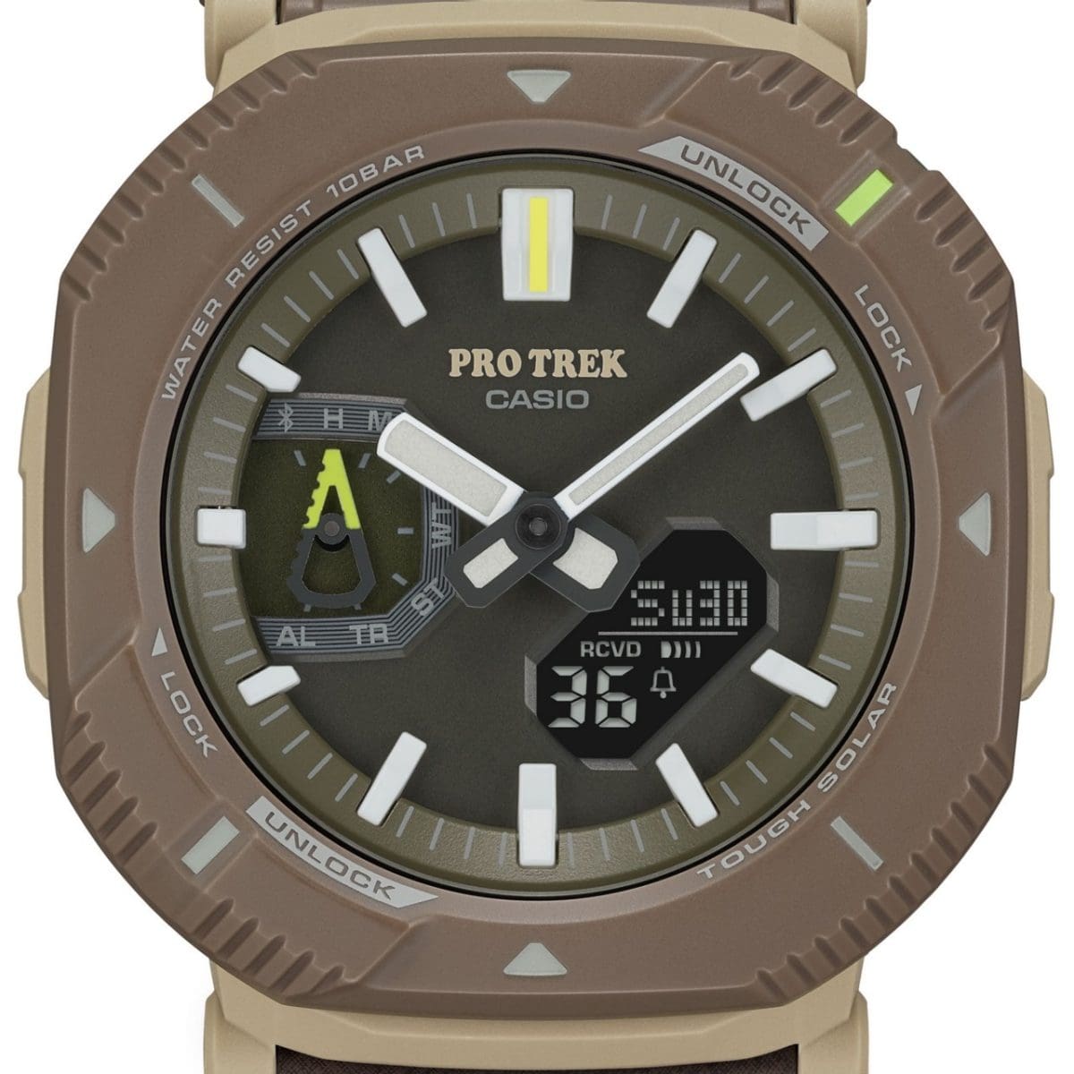 PRO TREK PRJ-B001B-5 手錶 棕色 #6