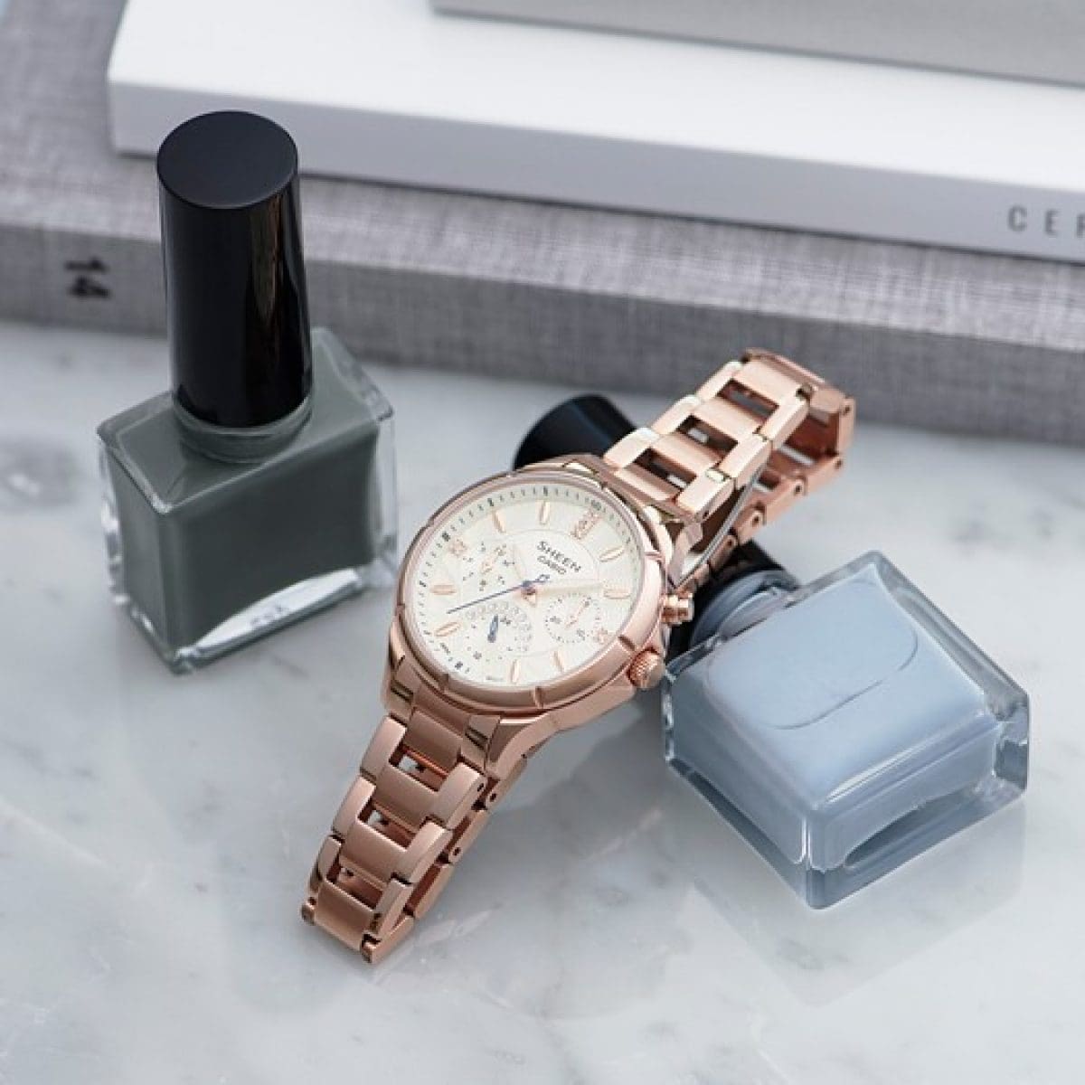 SHEEN SHE-3047PG-9A 手錶  #2