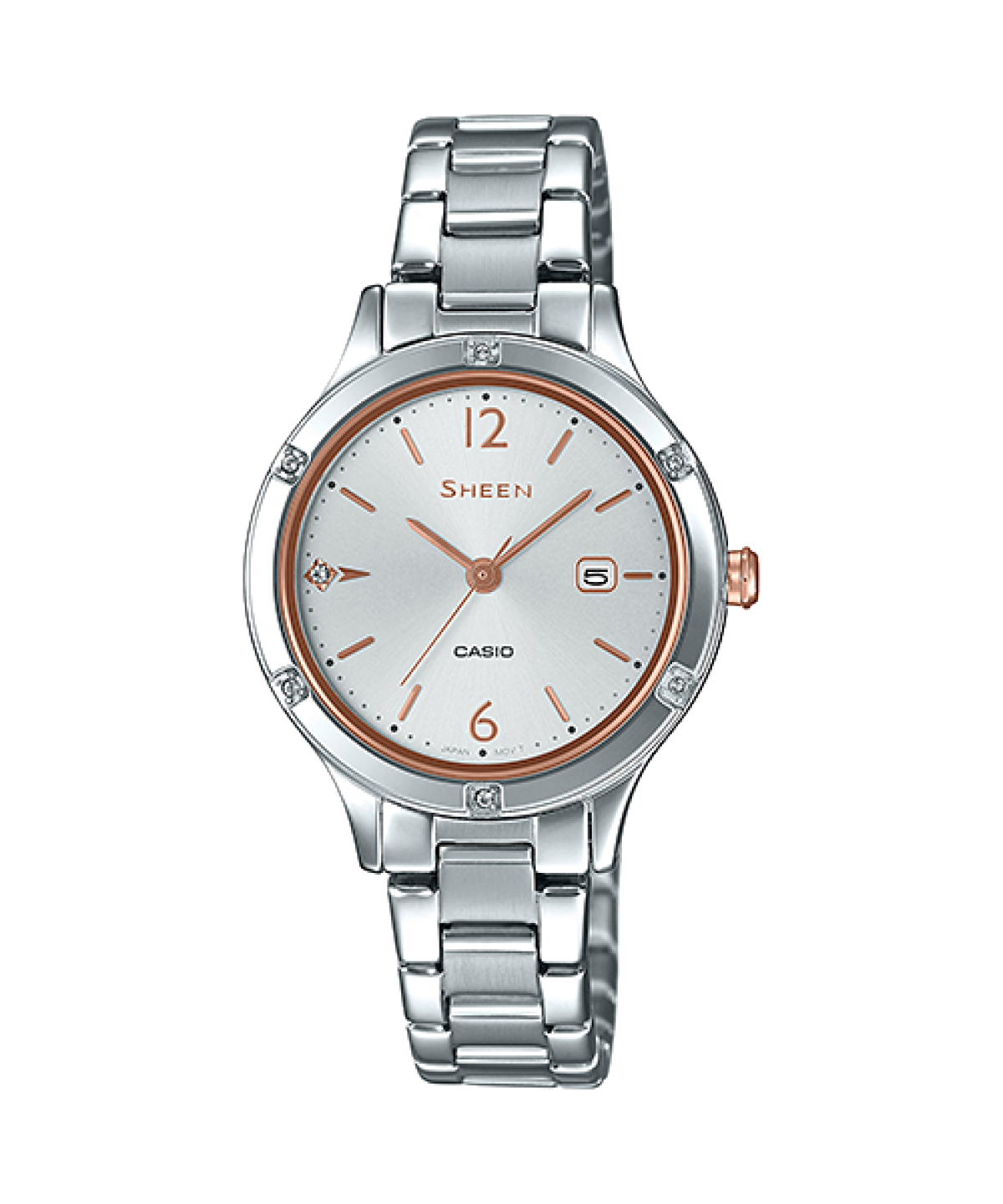 SHEEN SHE-4533D-7A 手錶 銀色 #1